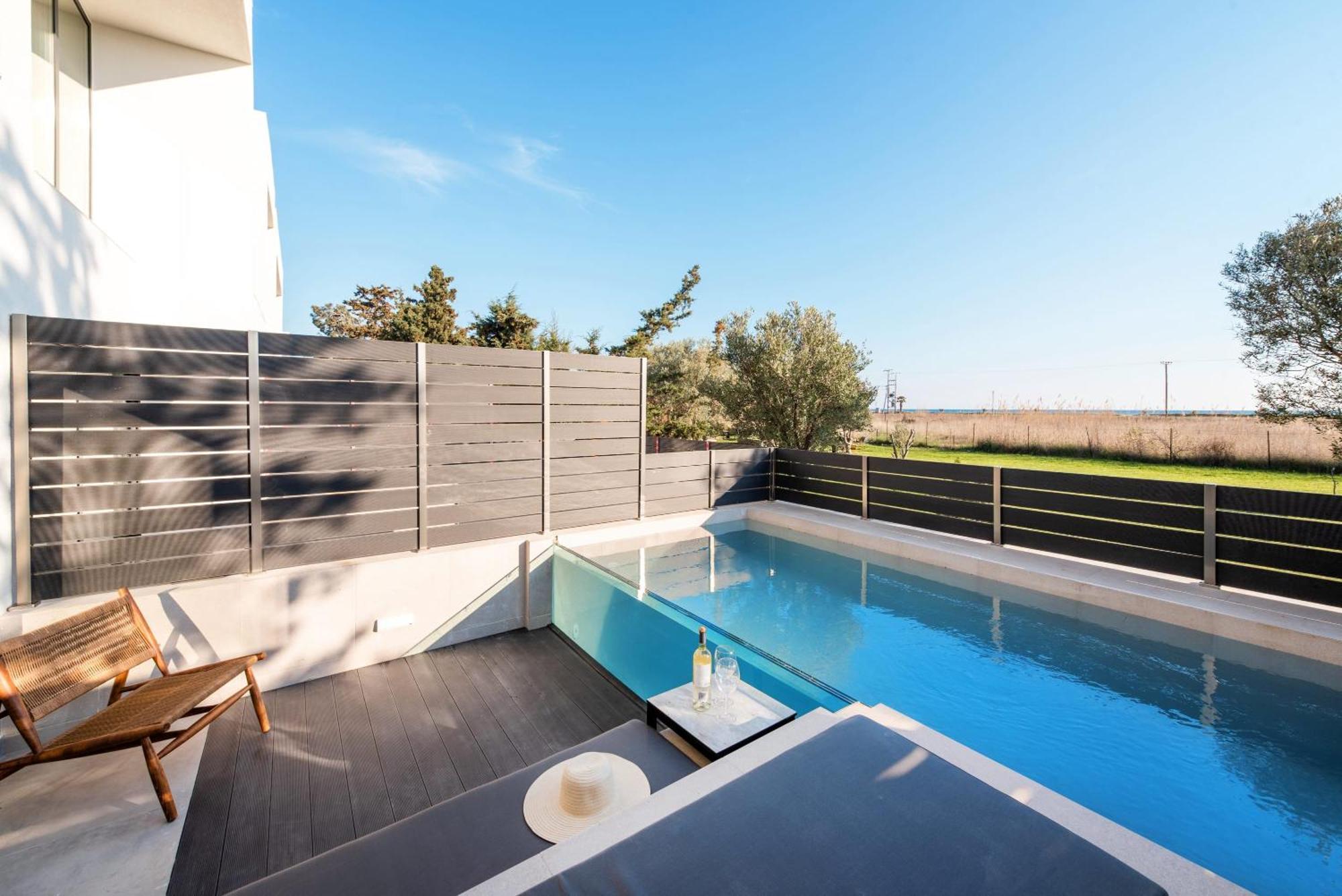 Serene Villas Halkidiki - Cfront Private Pool Nea Iraklia Dış mekan fotoğraf
