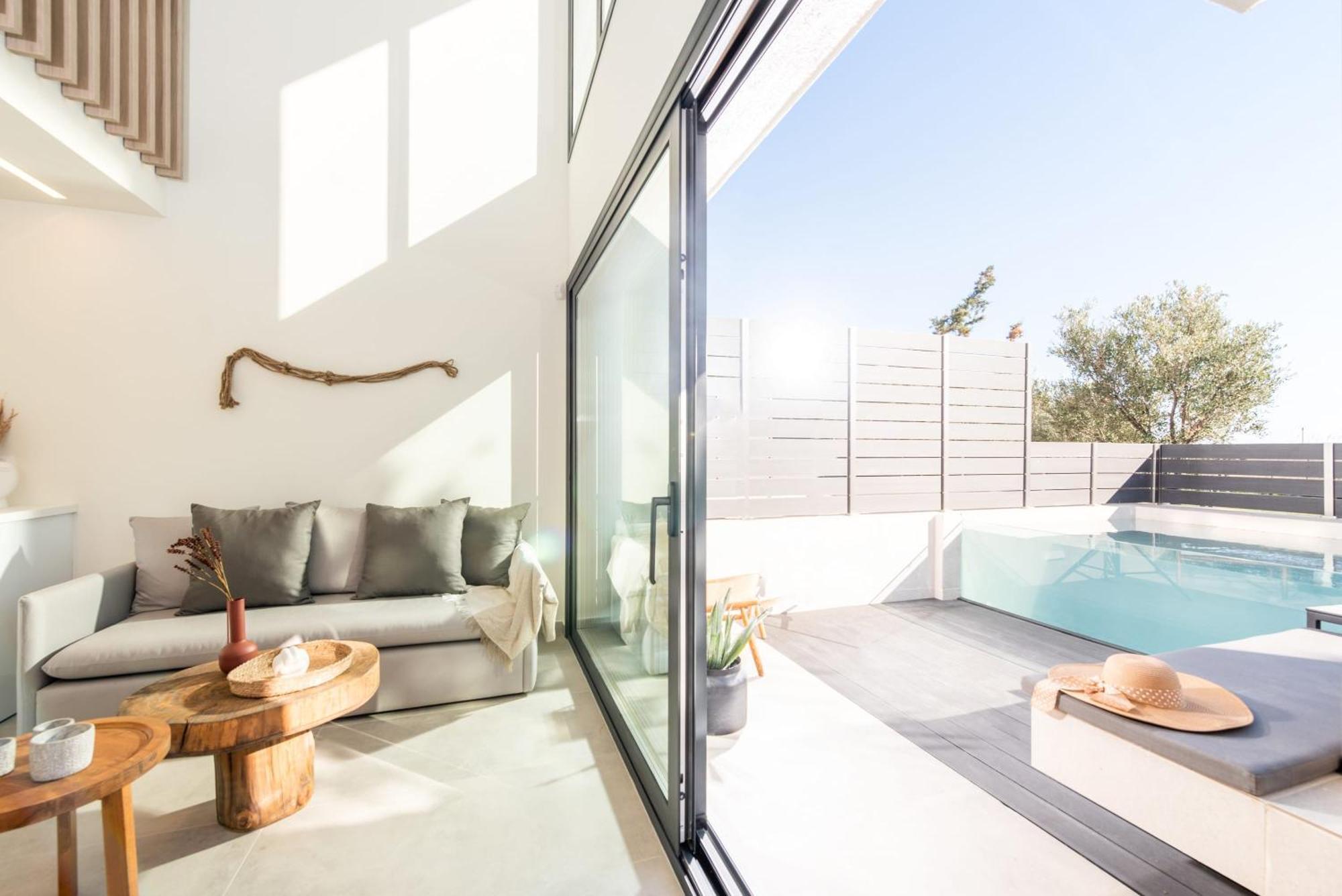 Serene Villas Halkidiki - Cfront Private Pool Nea Iraklia Dış mekan fotoğraf